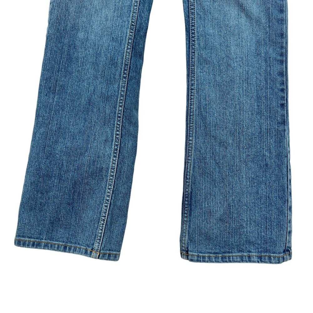 ROUTE 66 Women's Low Rise Boot Cut Blue Denim Jeans Size 6 Average (W29"xL31") - Picture 8 of 11